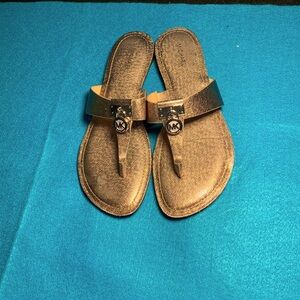 MICHAEL KORS designer leather sandals 7